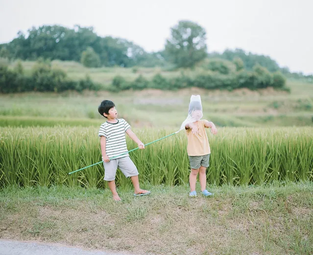 “The ghostbusters”. (Photo and caption by Hideaki Hamada)