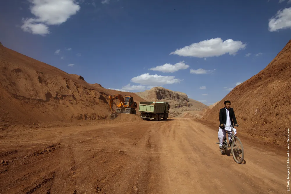 Road Construction In Rural Afghanistan