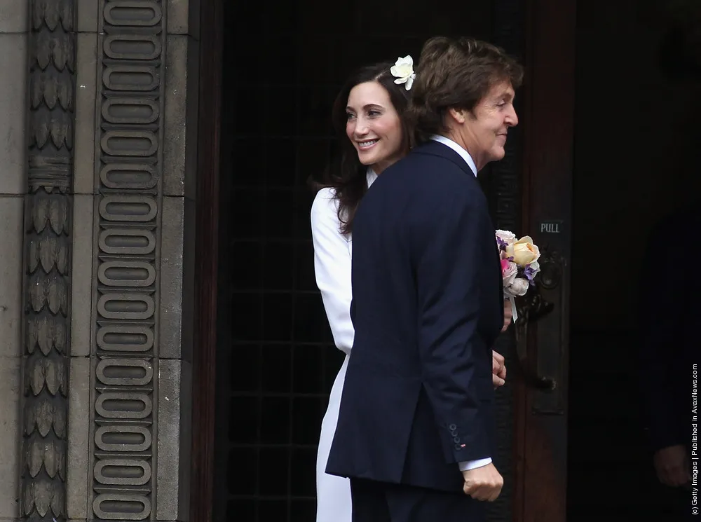 Sir Paul McCartney and Nancy Shevell – Wedding