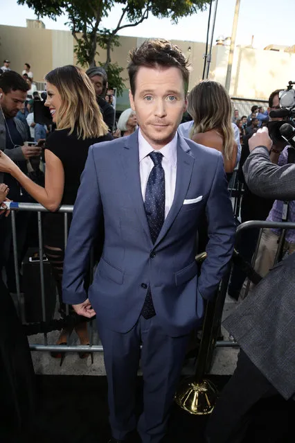 Kevin Connolly seen at Warner Bros. Premiere of "Entourage" held at Regency Village Theatre on Monday, June 1, 2015, in Westwood, Calif. (Photo by Eric Charbonneau/Invision for Warner Bros./AP Images)
