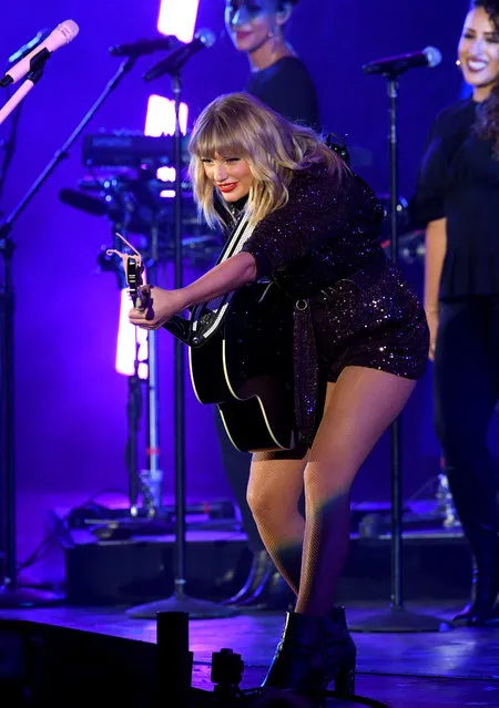 Taylor Swift performs onstage during the 7th Annual We Can Survive, presented by AT&T, a RADIO.COM event, at The Hollywood Bowl on October 19, 2019 in Los Angeles, California. (Photo by Kevin Winter/Getty Images for RADIO.COM )