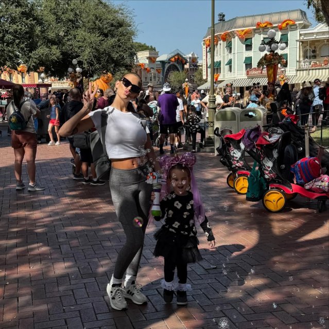 TV personality Lala Kent in the last decade of October 2024 shares a sweet snap with her daughter at Disney. (Photo by lalakent/Instagram)