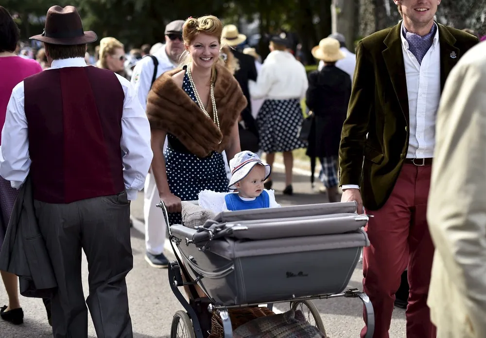 Goodwood Revival Historic Motor Racing Festival in South England