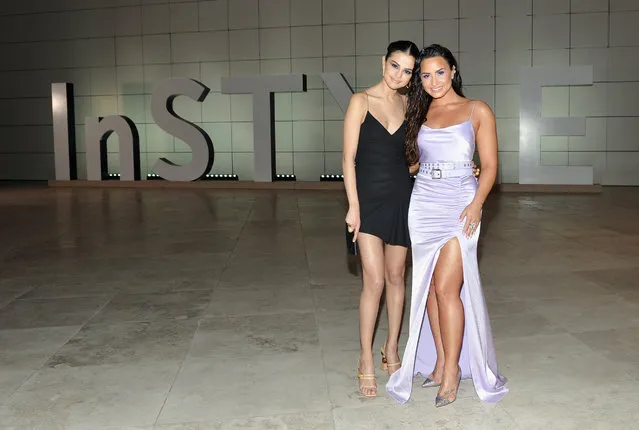 Selena Gomez (L) and Demi Lovato attend the Third Annual “InStyle Awards” presented by InStyle at The Getty Center on October 23, 2017 in Los Angeles, California. (Photo by Donato Sardella/Getty Images for InStyle)