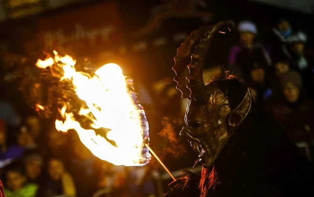 Perchten Festival in Austria