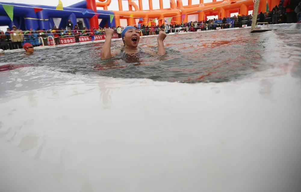 The Harbin Ice Swimming Competition