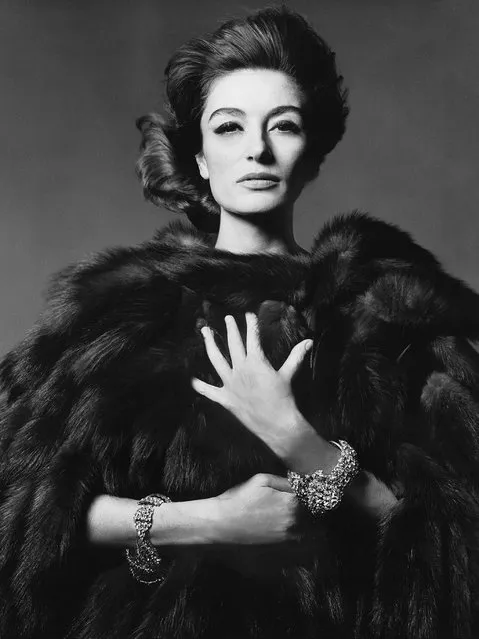 “Masterpieces of Fashion Photography”: Anouk Aimee, 1965. (Photo by Bert Stern/Vogue Archive Collection)