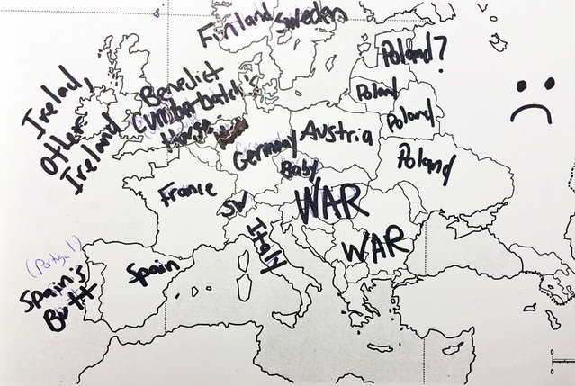 Americans Try To Place European Countries On A Map Part 1