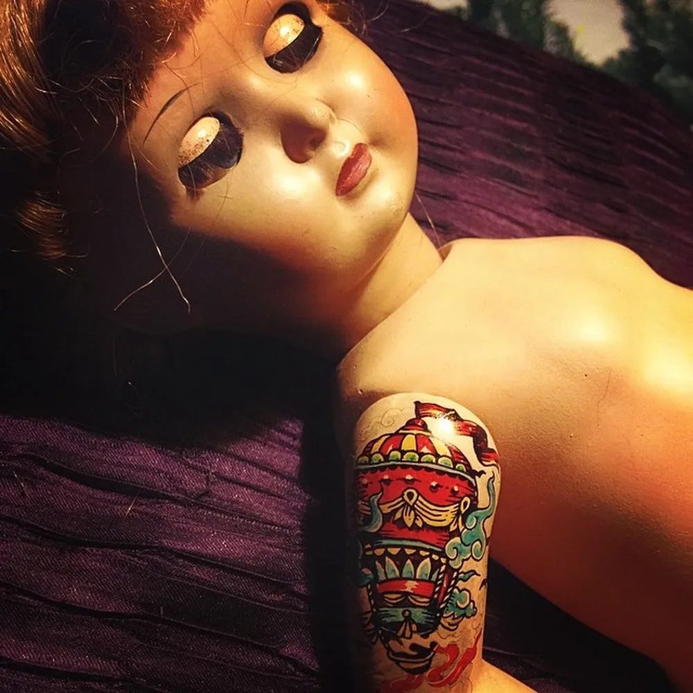 Vintage Tattooed Dolls by Kartess