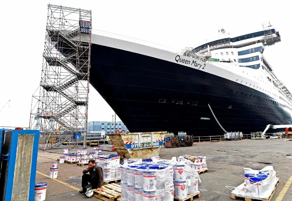 Refurbishments on Queen Mary II are Nearly Complete