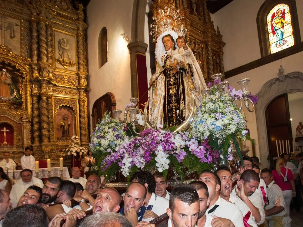 Virgen Del Carmen Procession in Tenerife