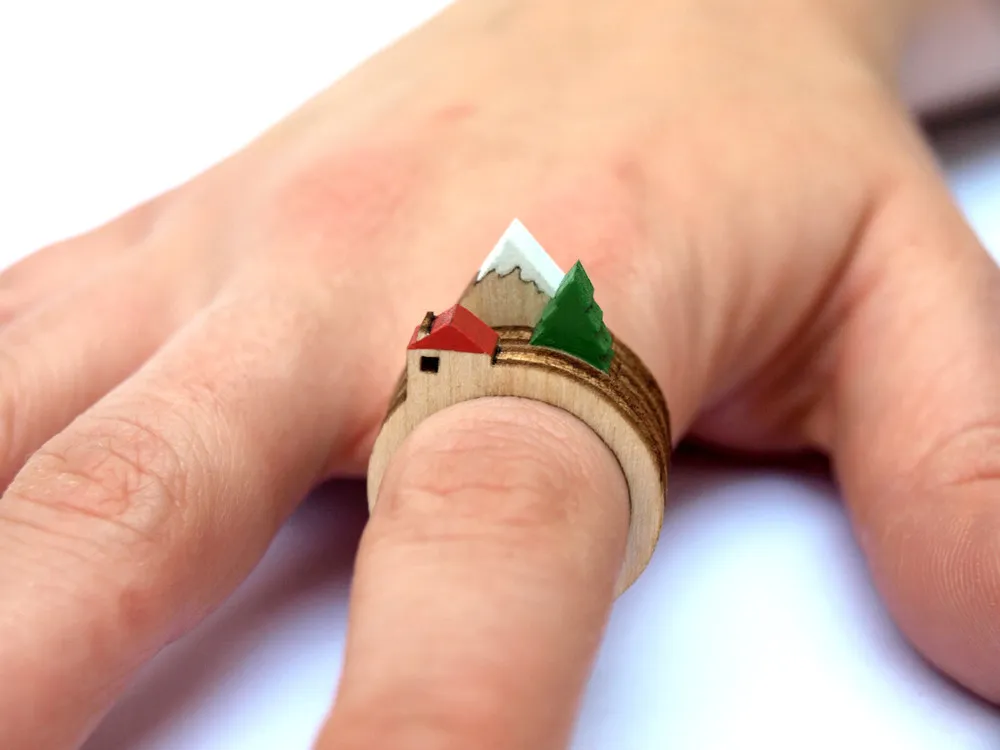 Awesome Ring by Clive Roddy