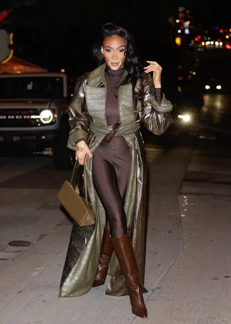 Canadian fashion model Winnie Harlow is seen on March 23, 2023 in Los Angeles, California. (Photo by Rachpoot/Bauer-Griffin/GC Images)