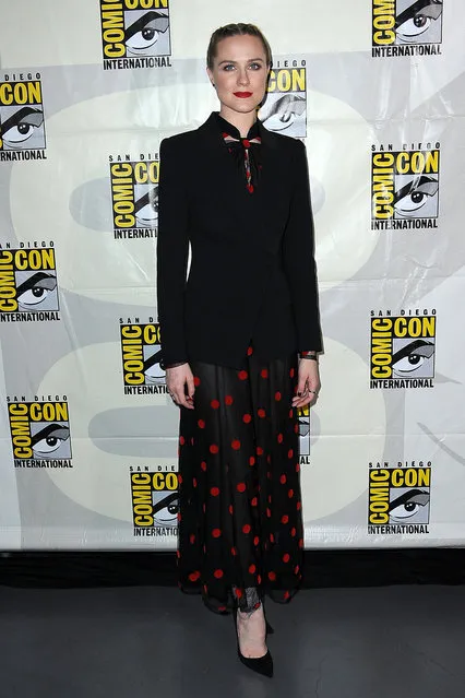 Evan Rachel Wood attends the “Westworld III” Panel during 2019 Comic-Con International at San Diego Convention Center on July 20, 2019 in San Diego, California. (Photo by Albert L. Ortega/Getty Images)