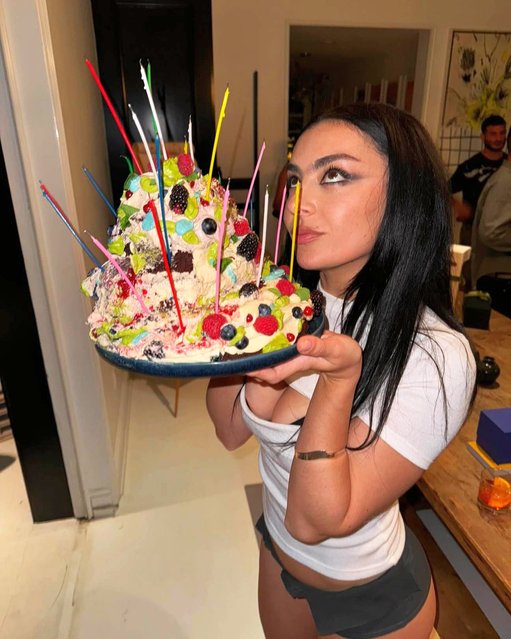 English singer and songwriter Charli XCX doesn’t plan to “Speed Drive” through her 32nd birthday celebrations in the first decade of August 2024. (Photo by charli xcx/Instagram)