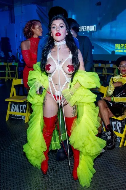 Brooke Candy attends the VFILES show during New York Fashion Week at Barclays Center of Brooklyn on September 6, 2017 in New York City. (Photo by Roy Rochlin/Getty Images)
