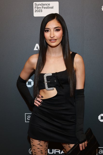 American pornographic actress Emily Willis attends the 2023 Sundance Film Festival “Divinity” Premiere at Egyptian Theatre on January 21, 2023 in Park City, Utah. (Photo by Matt Winkelmeyer/Getty Images)