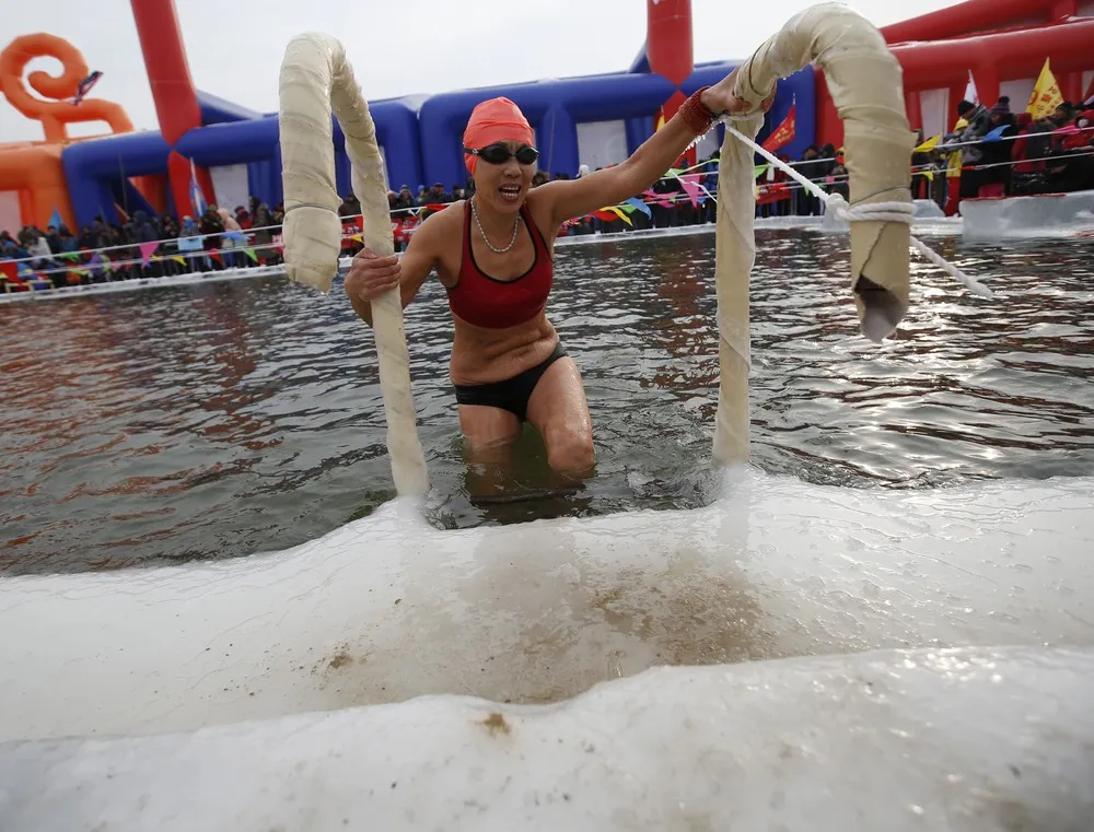 The Harbin Ice Swimming Competition