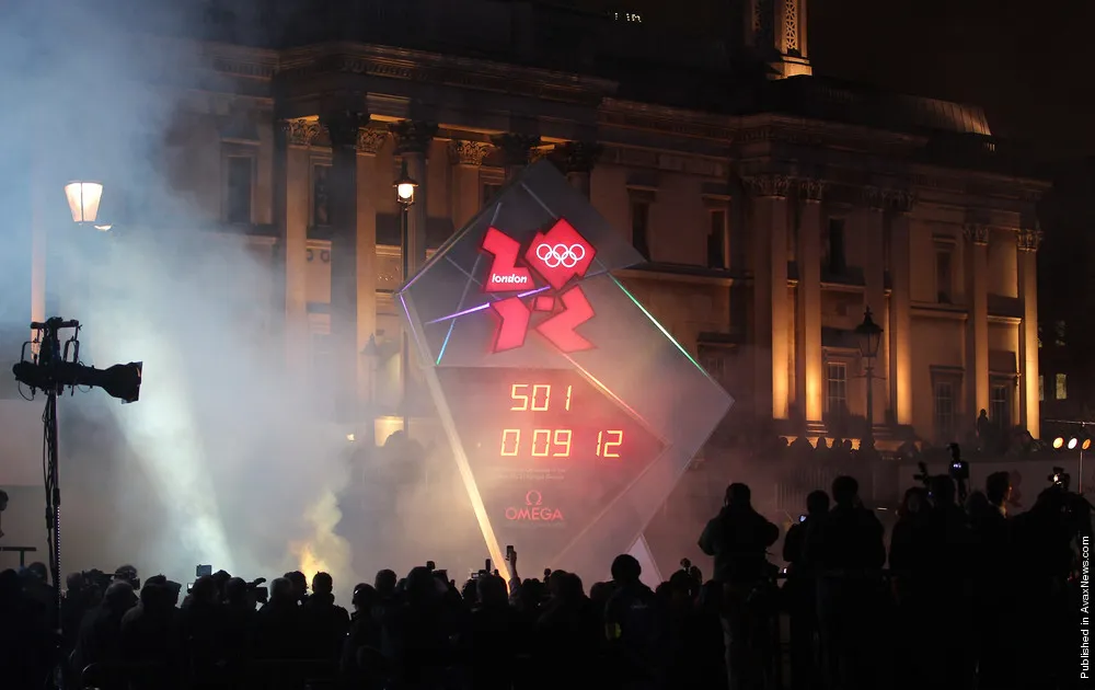 The London 2012 Countdown Clock Is Launched