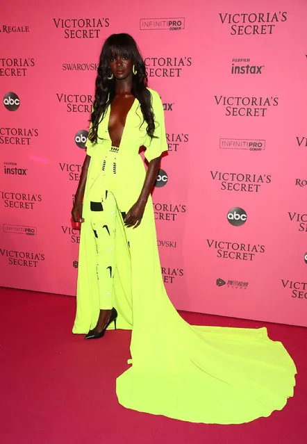 Duckie Thot attends the 2018 Victoria's Secret Fashion Show After Party on November 8, 2018 in New York City. (Photo by Astrid Stawiarz/Getty Images for Victoria's Secret)