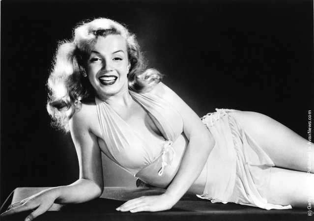 American actress Marilyn Monroe (1926 - 1962), circa 1950