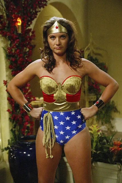 #3: (tie) Wonder Woman. McAfee says 15.70% of searches for Wonder Woman led to unsafe Web sites.Olympic Vollyball Gold Medal winner Misty May made her acting debut as Wonder Woman during tapeing of the “Eve” television show on September 9, 2004 in Los Angeles, California. (Photo by Frederick M. Brown/Getty Images)
