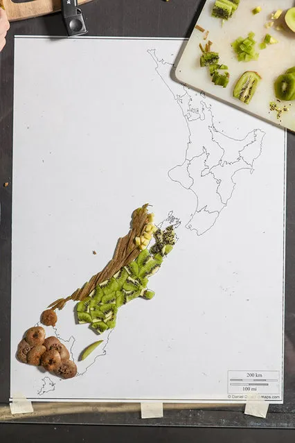 Wonderful Food Maps By Henry Hargreaves And Caitlin Levin
