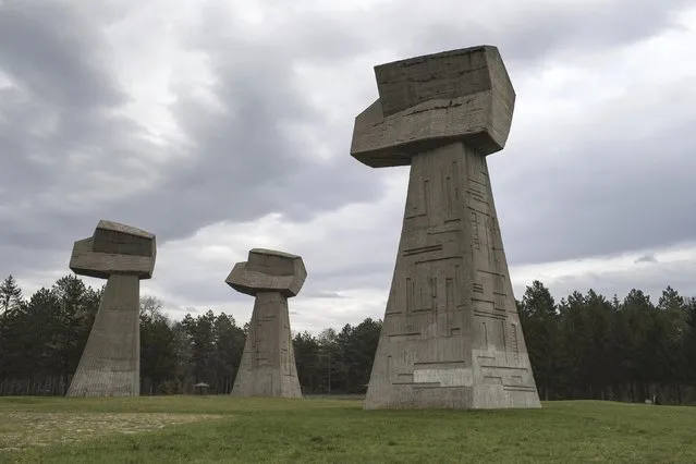 General view of the memorial monument “Bubanj” in Nis, Serbia, November 18, 2014. (Photo by Marko Djurica/Reuters)