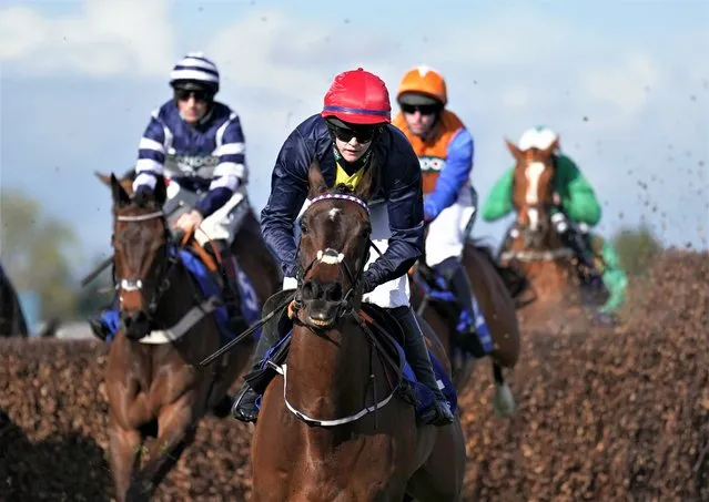 Dancing On My Own ridden by Rachael Blackmore on their way to winning the Close Brothers Red Rum Handicap Chase during day one of the Randox Grand National Festival at Aintree Racecourse, Liverpoo on Thursday, April 13, 2023. (Photo by Tim Goode/PA Images via Getty Images)