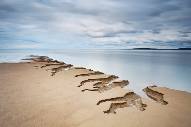 Shifting Sands, taken in Silverdale, Lancashire, which won the Your View award. (Photo by Tony Higginson/PA Wire)