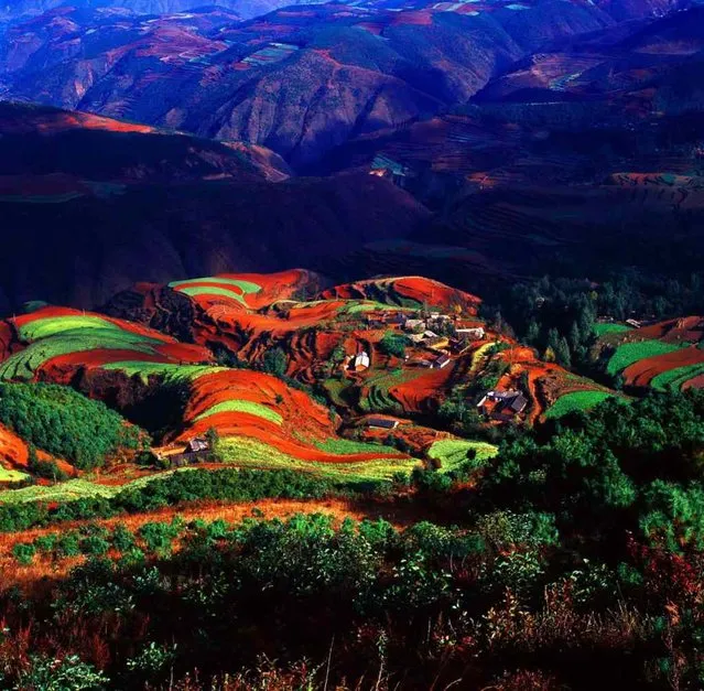 Dongchuan Red Lands, China