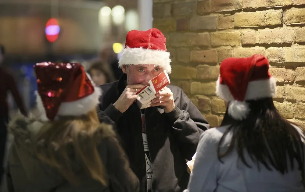 Christmas on the Tube