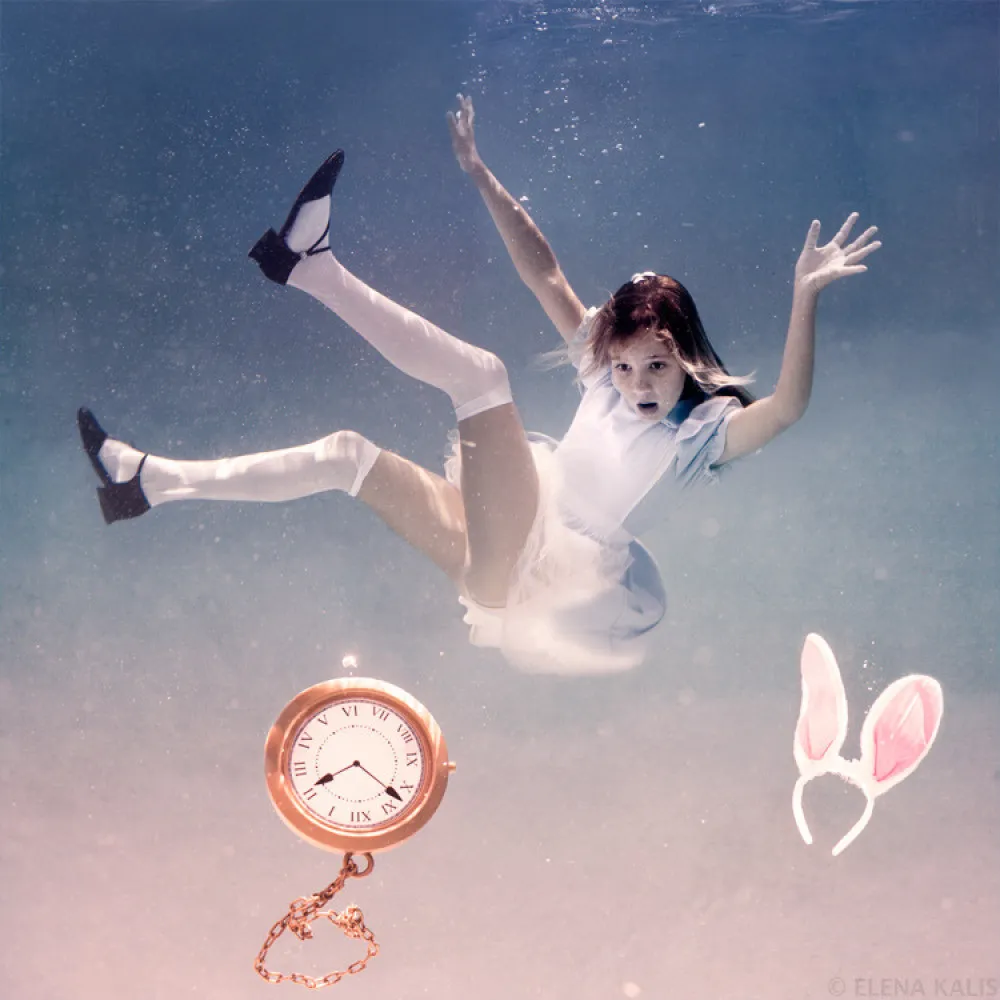 “Alice in Waterland” by Photographer Elena Kalis