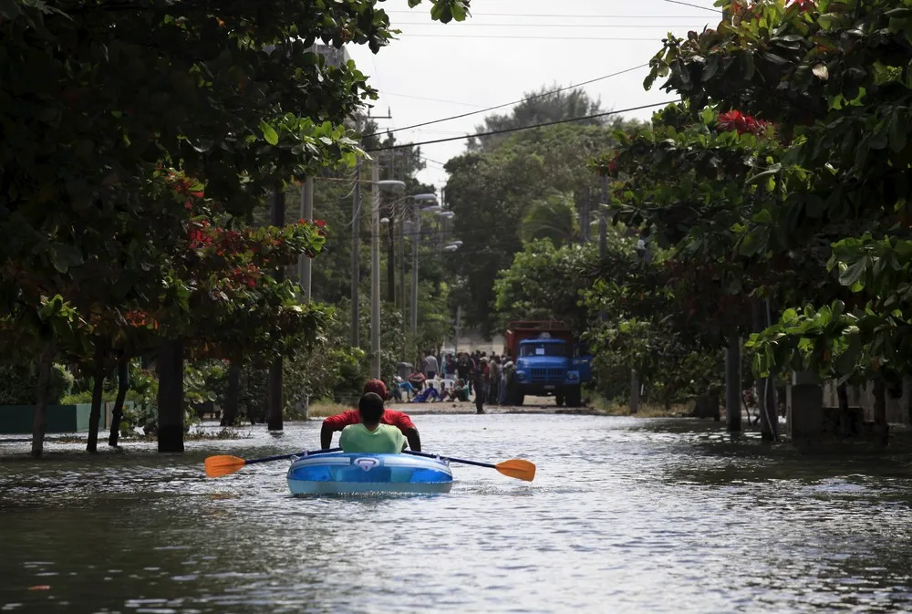 Flooding in Havana