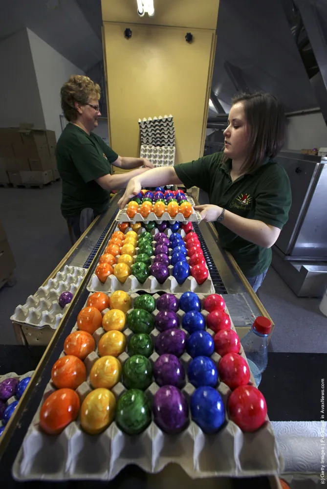 Easter Egg Factory Works Around The Clock To Meet Demand
