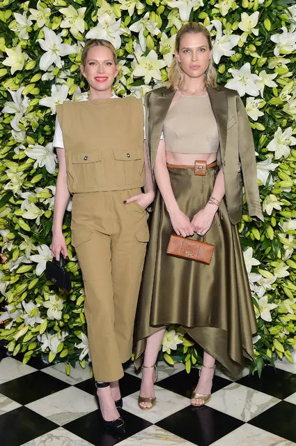 Erin Foster (L) and Sara Foster attend 2019 WSJ. Magazine Talents and Legends Dinner Honoring Lucas Hedges at Mr Chow on January 28, 2019 in Beverly Hills, California. (Photo by Stefanie Keenan/Getty Images for WSJ. Magazine)