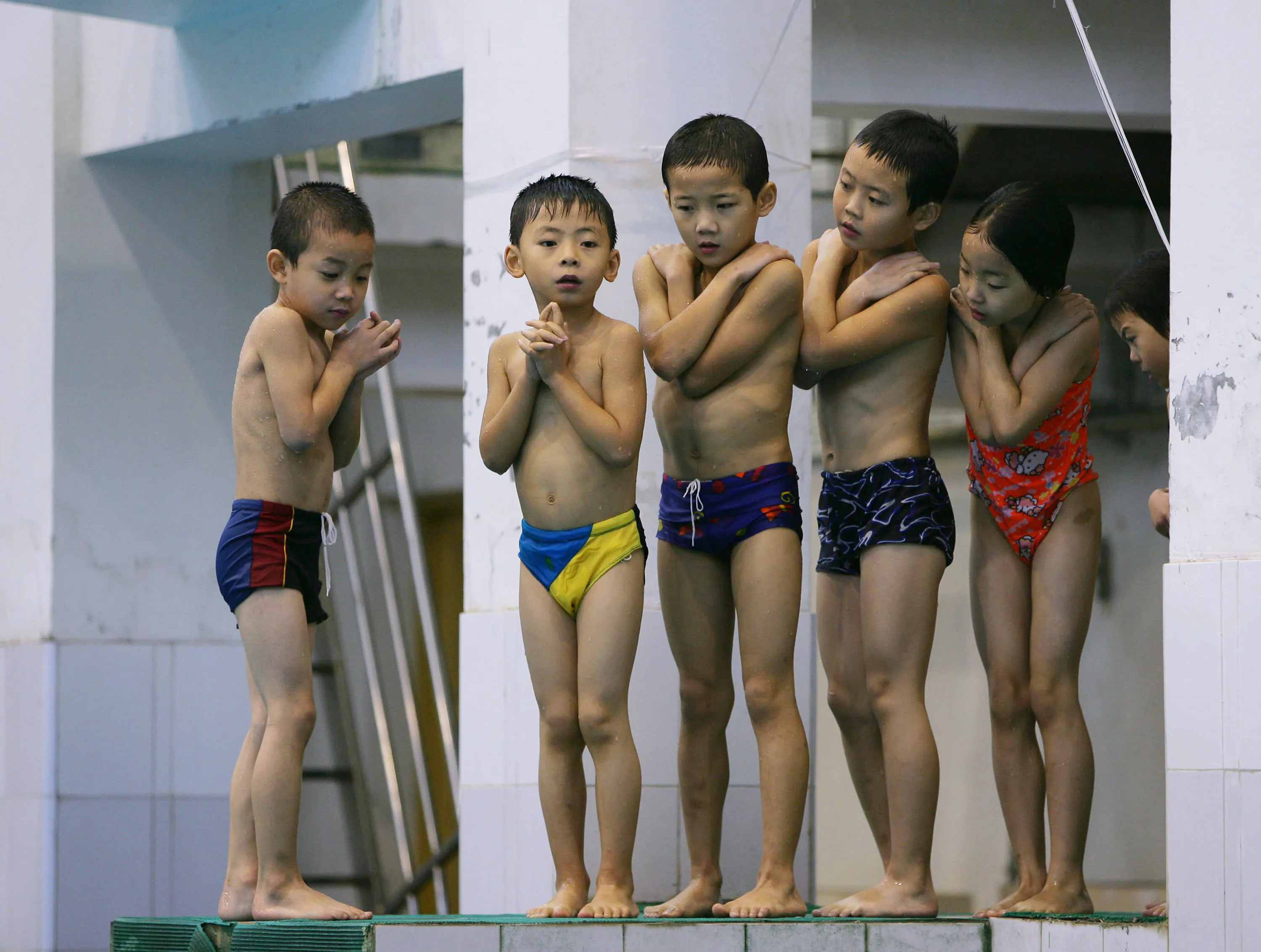 Китайские дети спортсмены
