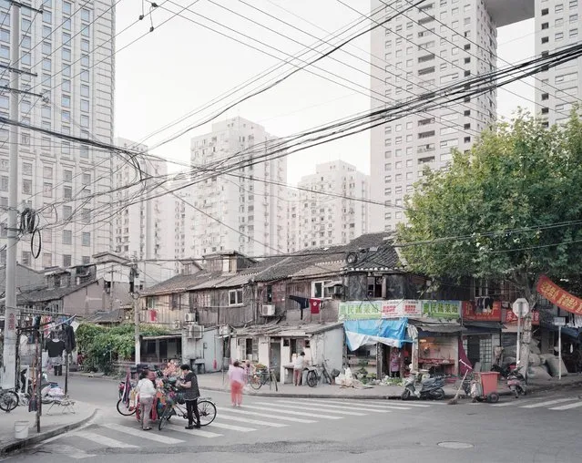“City landscapes from Shanghai city”. Picture taken in Shanghai city, from the new series of autonomous work about living places and the way we deal with public space. (Photo by Arjen Schmitz/2014 Sony World Photography Awards)