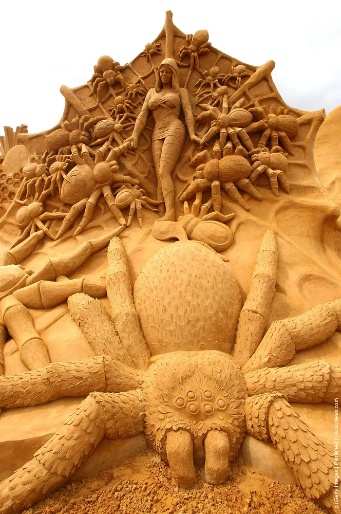 International Sand Sculpting Artists Open Annual Exhibition