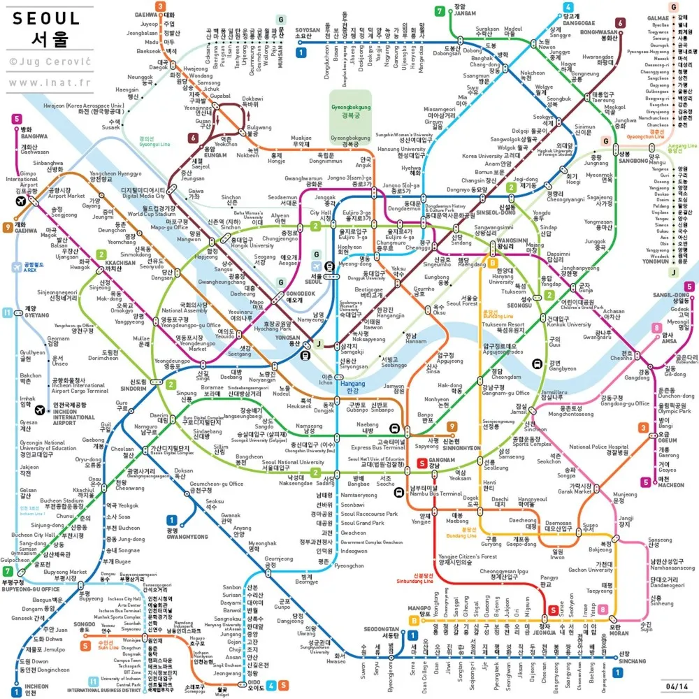 INAT Metro Maps