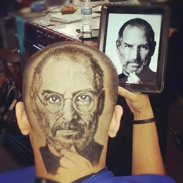 Steve Jobs. (Photo by Caters News)