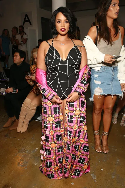 Actress Dascha Polanco attends The Blonds fashion show during MADE Fashion Week September 2016 at Milk Studios on September 11, 2016 in New York City. (Photo by Monica Schipper/Getty Images)