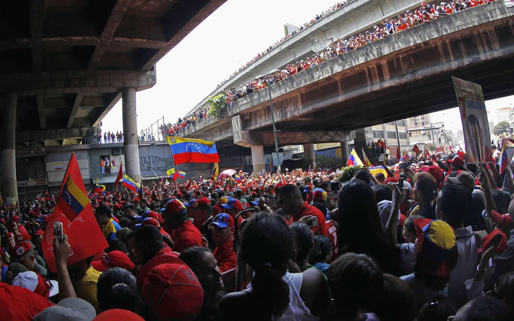 Mourning Late President Hugo Chavez (57 Photos)