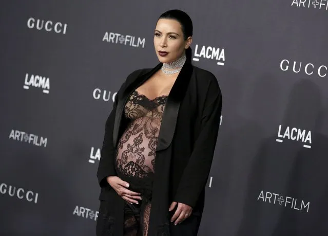 TV personality Kim Kardashian arrives at the LACMA Art + Film Gala in Los Angeles, California, November 7, 2015. (Photo by Jonathan Alcorn/Reuters)