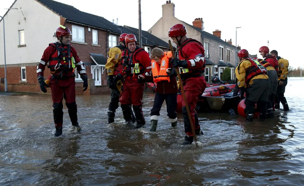 Widespread Flooding in Britain