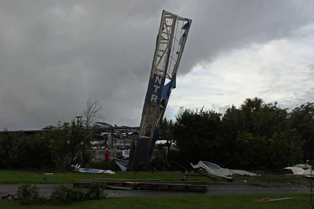 Tornado Strikes Auckland.