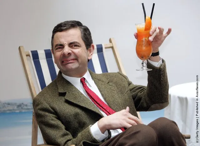 Rowan Atkinson in character as Mr Bean