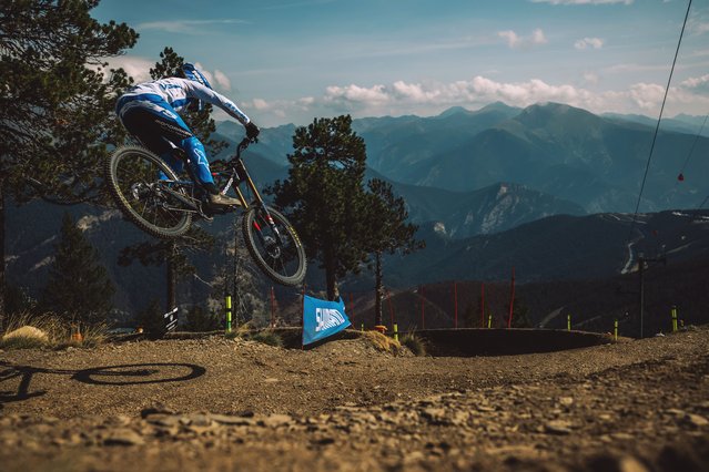 Dakotah Norton of United States rides during the UCI World Championship Andorra 2024 MTB on August 31, 2024 in Andorra la Vella, Andorra.Photo by Piotr Staron/Getty Images)