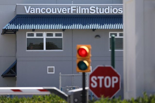Vancouver Film Studios, a “Hollywood North” studio whose business is affected by rare twin strikes by Hollywood actors and film and television writers, is seen in Vancouver, British Columbia, Canada on July 15, 2023. (Photo by Chris Helgren/Reuters)