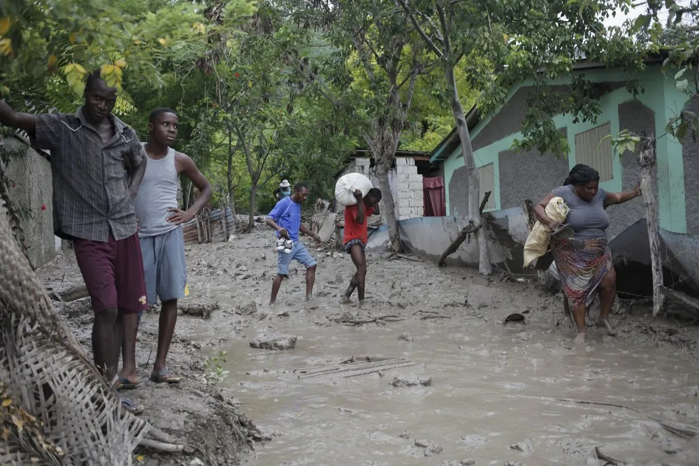 Tropical Storm Erika Damage in Haiti